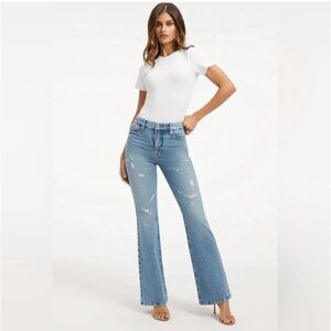 ~GOOD AMERICAN Good Jean Classic Bootcut Jeans 4/27